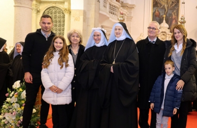 Proslava monaškog posvećenja s. Marije Danijele Lužija